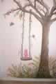 Poodle on a Tree Swing
